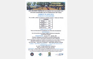 Concours FITA Fédéral Pornic 